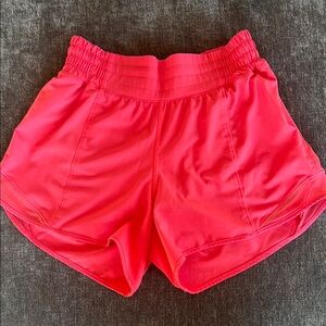 lululemon athletica Bright Pink Athletic Shorts